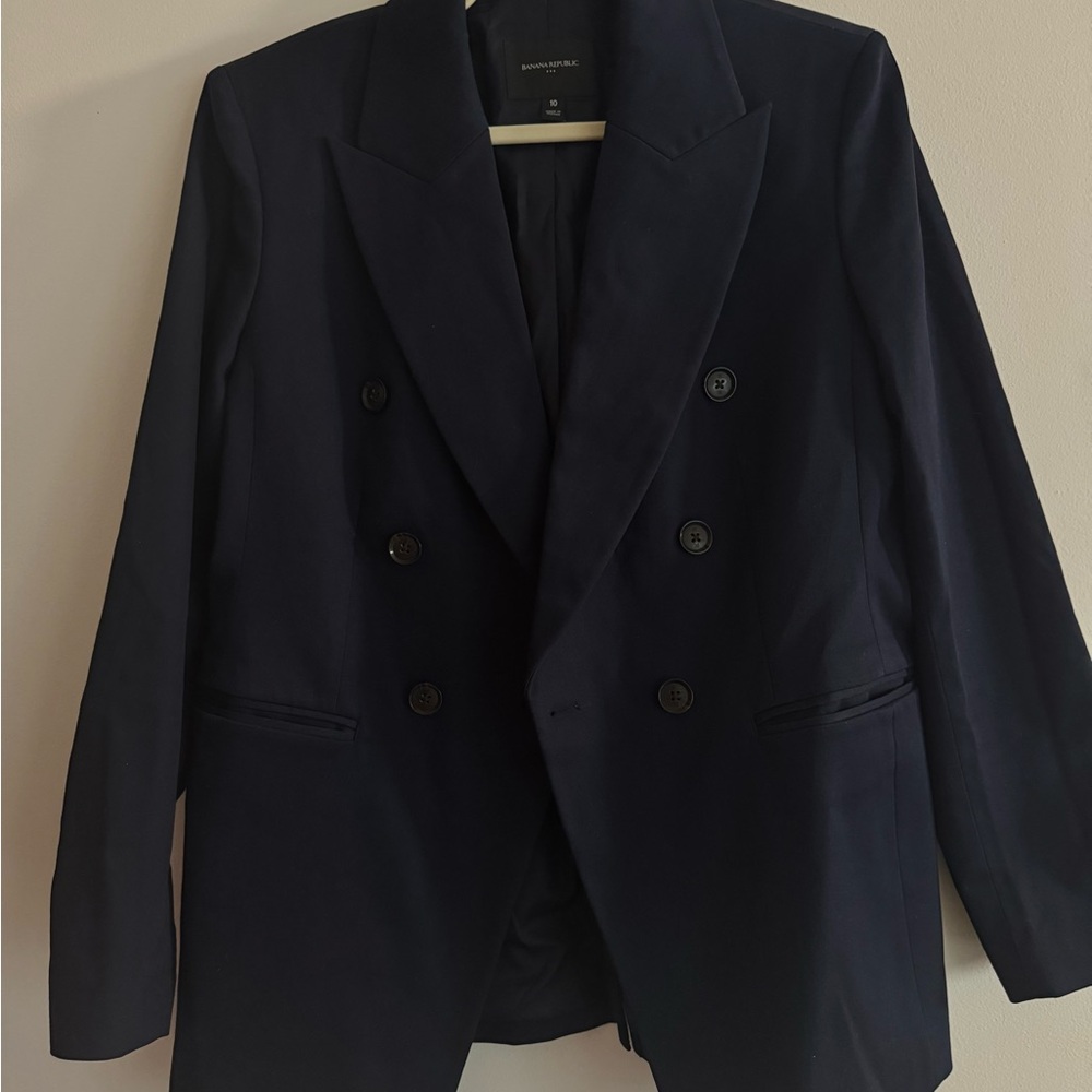 Banana Republic Navy Blazer